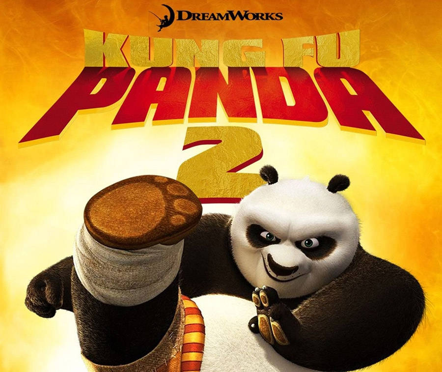 Kung Fu Panda 2 High Kick Background
