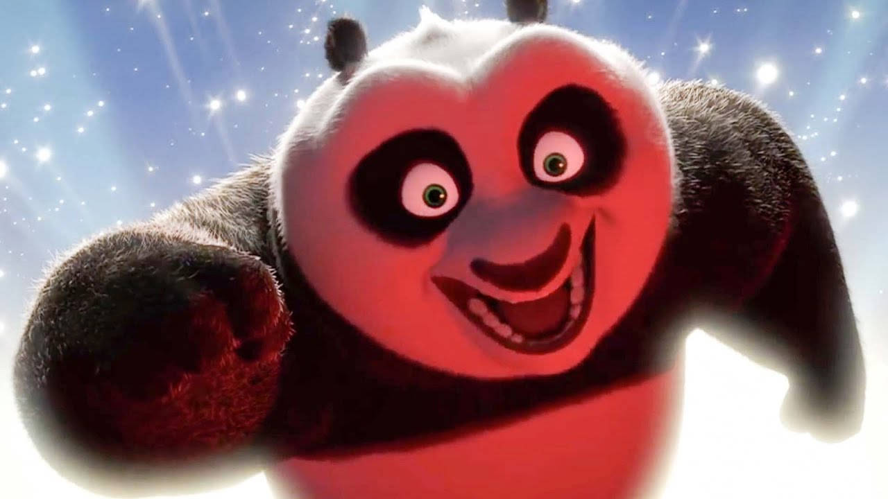 Kung Fu Panda 2 Red Light Background