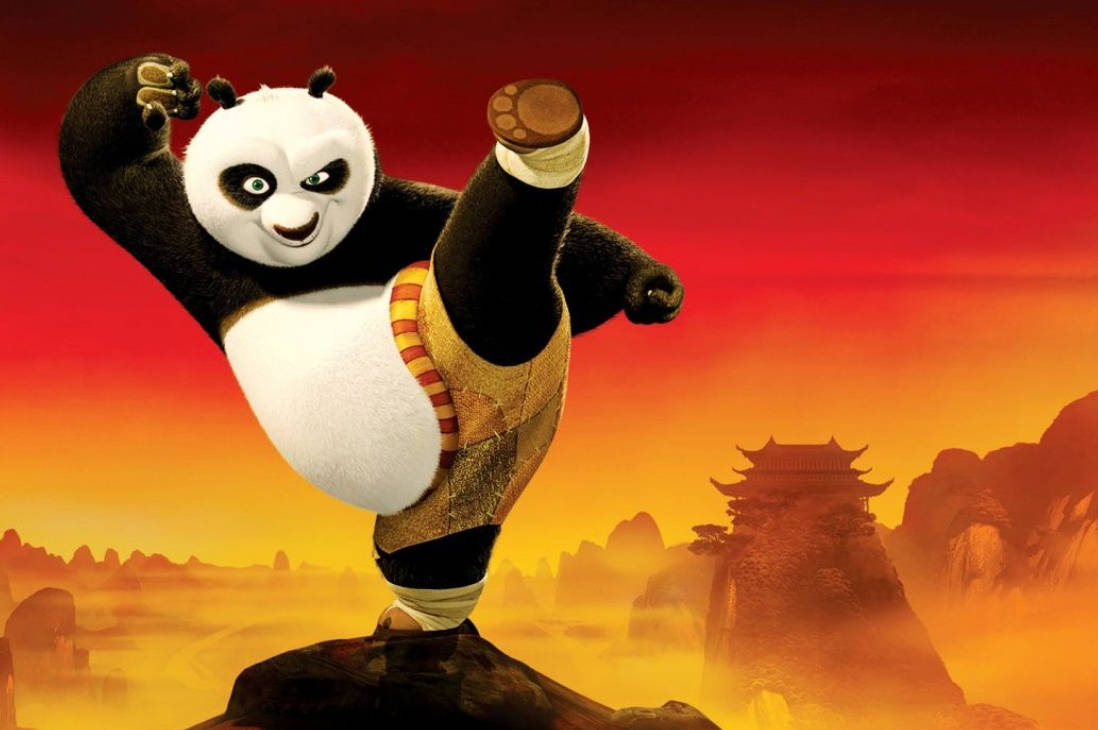 Kung Fu Panda 4k Tegneserie Wallpaper