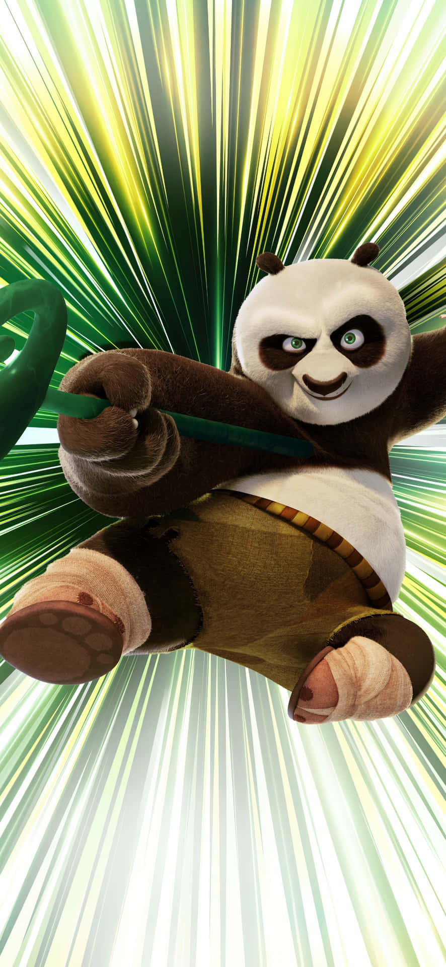Kung Fu Panda Action Pose Wallpaper