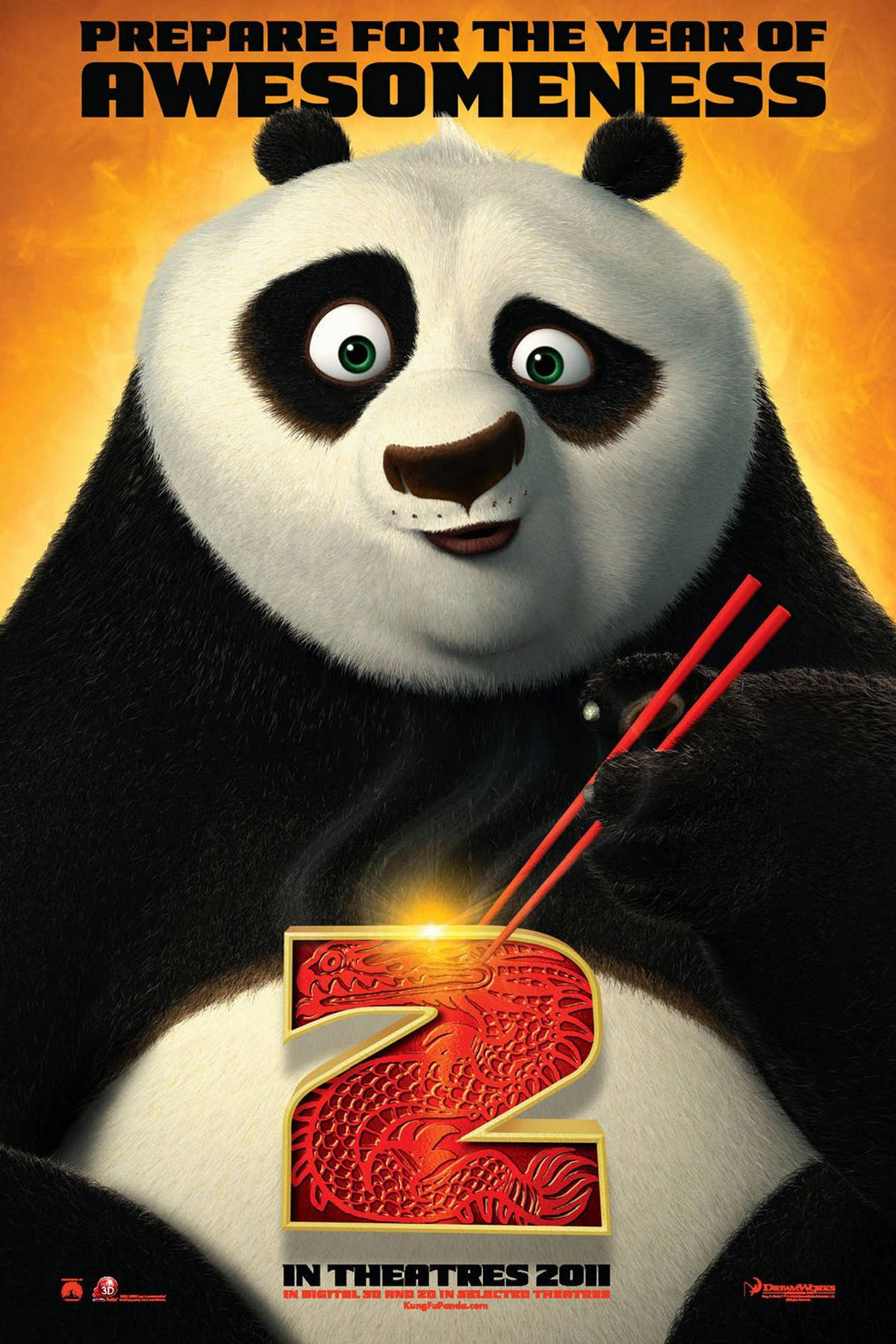 Kung Fu Panda Movie Poster Wallpaper