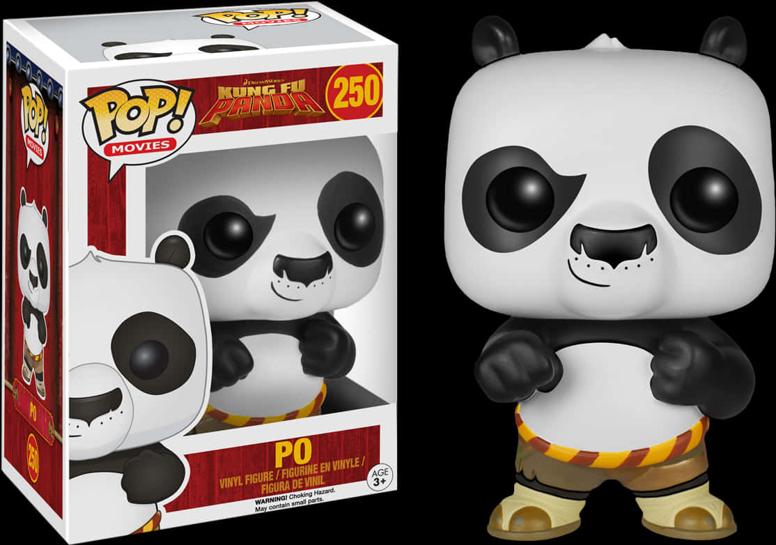 Kung Fu Panda P O P Figure PNG