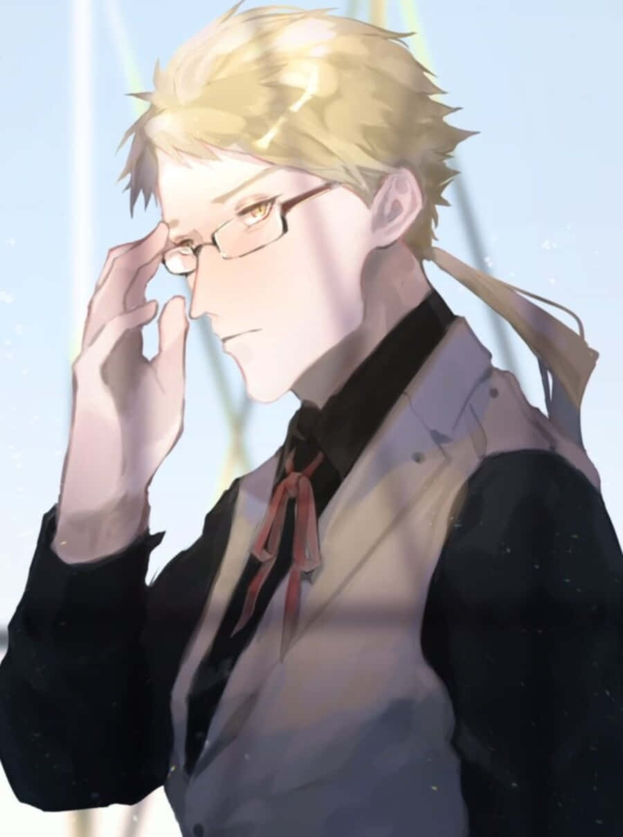 Kunikida Doppo In Deep Contemplation Wallpaper