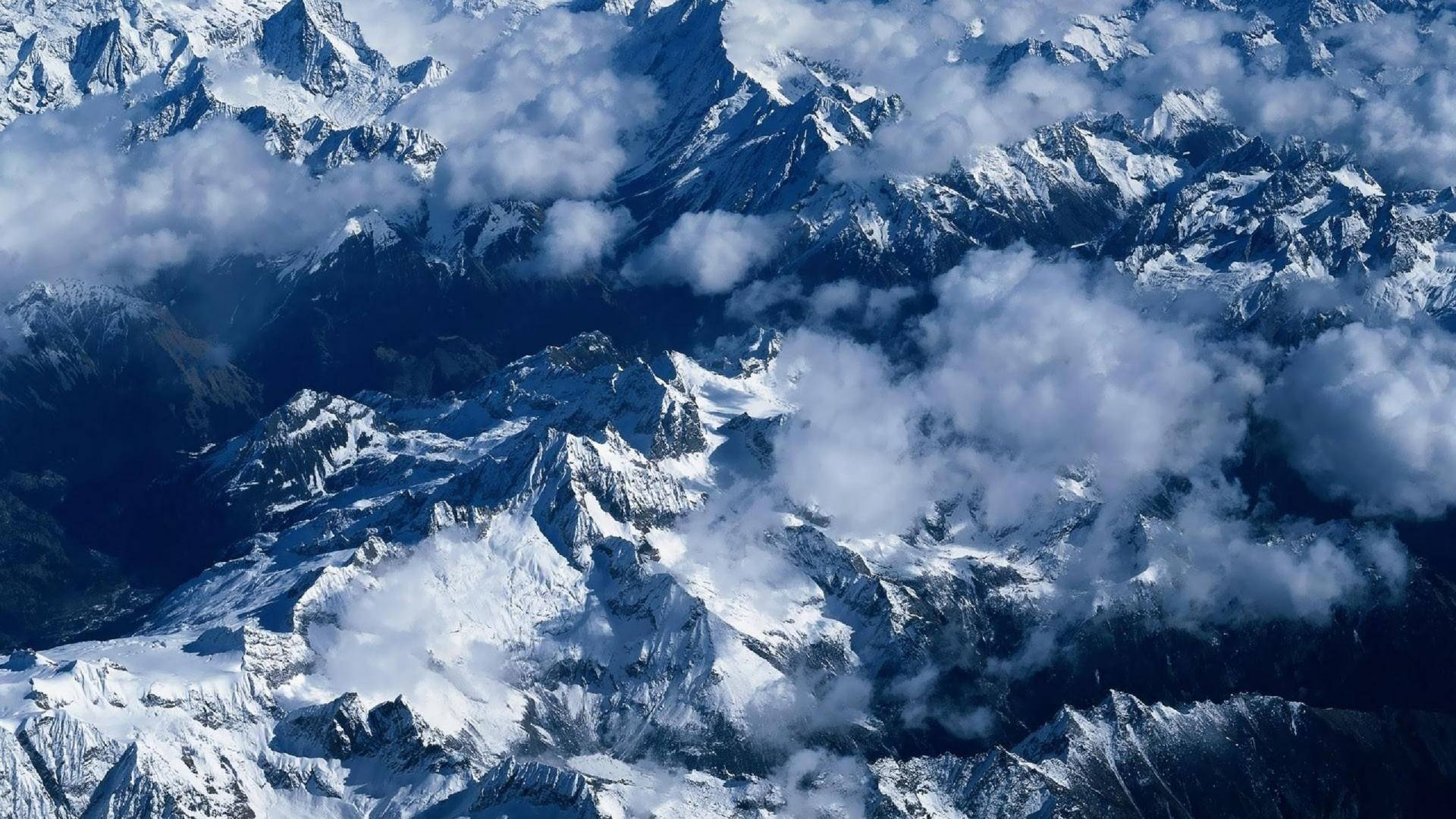 Kunlun Snowy Mountains Wallpaper