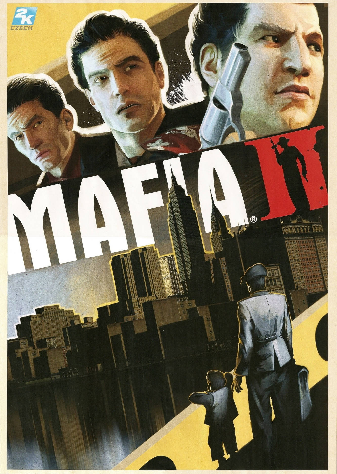 Kunstnerisk Mafia Ii Spil Plakat Wallpaper