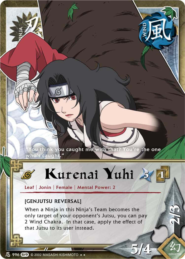 Kurenaiyuhi, La Poderosa Maestra Del Genjutsu. Fondo de pantalla