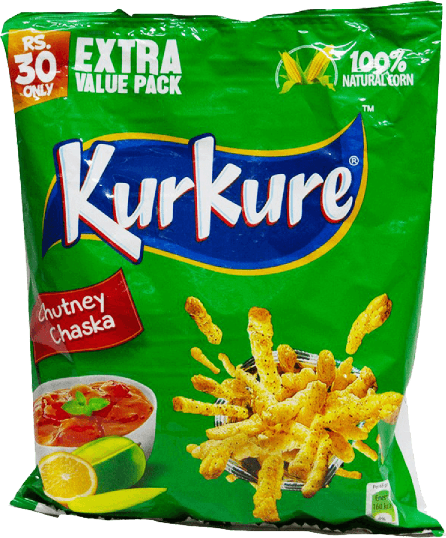 Kurkure Chutney Chaska Extra Value Pack PNG