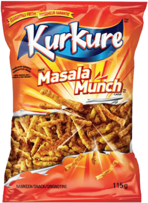 Kurkure Masala Munch Package PNG