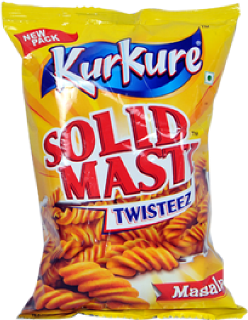 Kurkure Solid Masti Twisteez Packet PNG