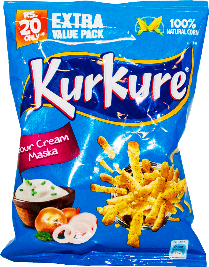 Kurkure Sour Cream Maska Pack PNG