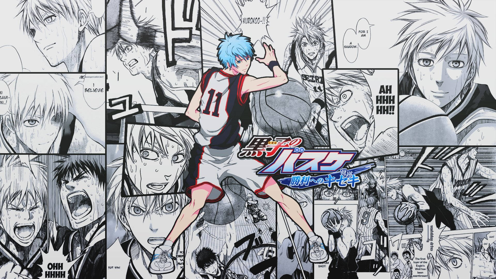 Kuroko No Basket Manga Poster Wallpaper