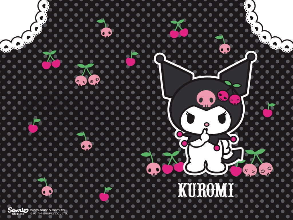 Get ready to experience a world of kawaii Kuromi Aesthetics! Wallpaper