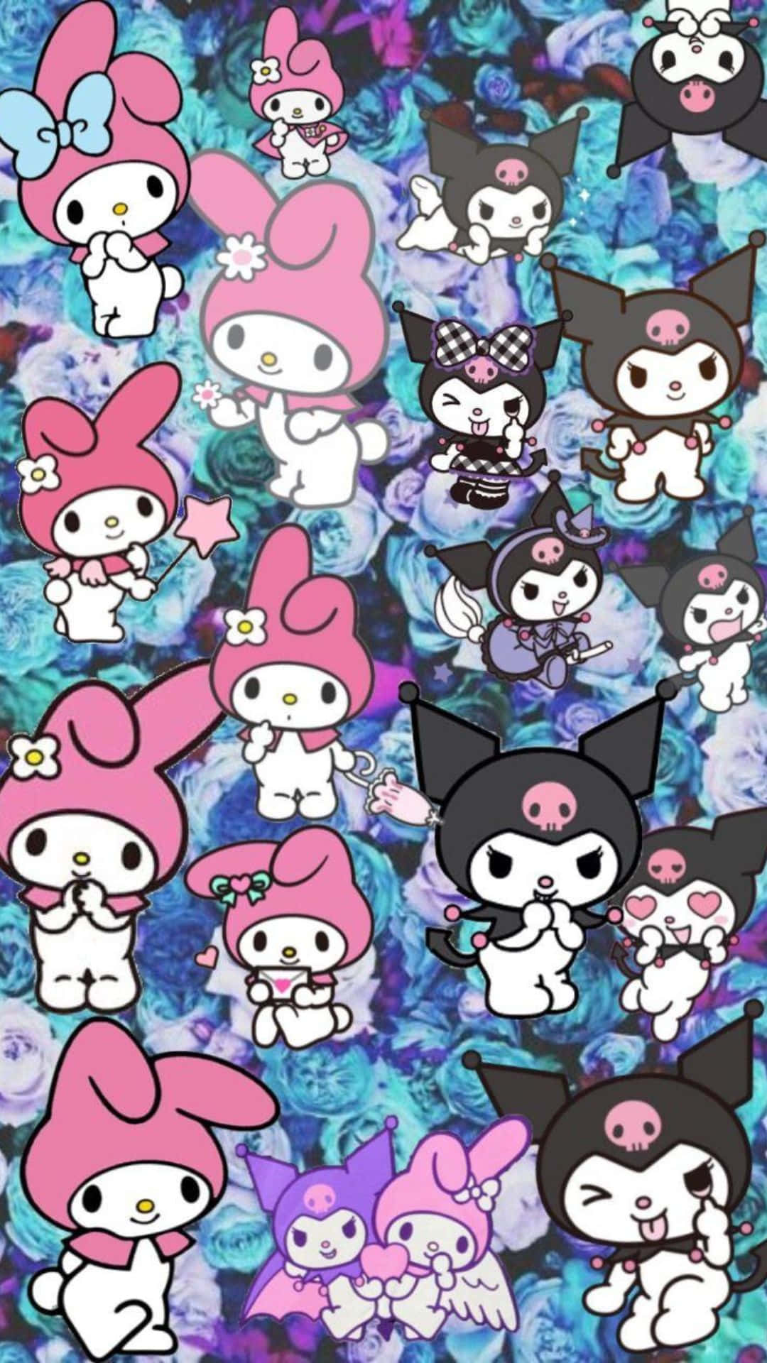 Download Kuromi and My Melody: Best Friends Forever Wallpaper ...