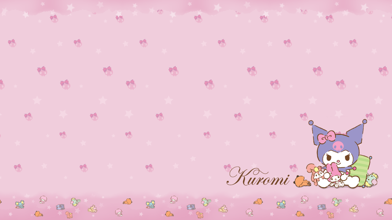 Sanriosbedårande Kuromi Är Redo Att Ta Dig Med På Ett Äventyr!