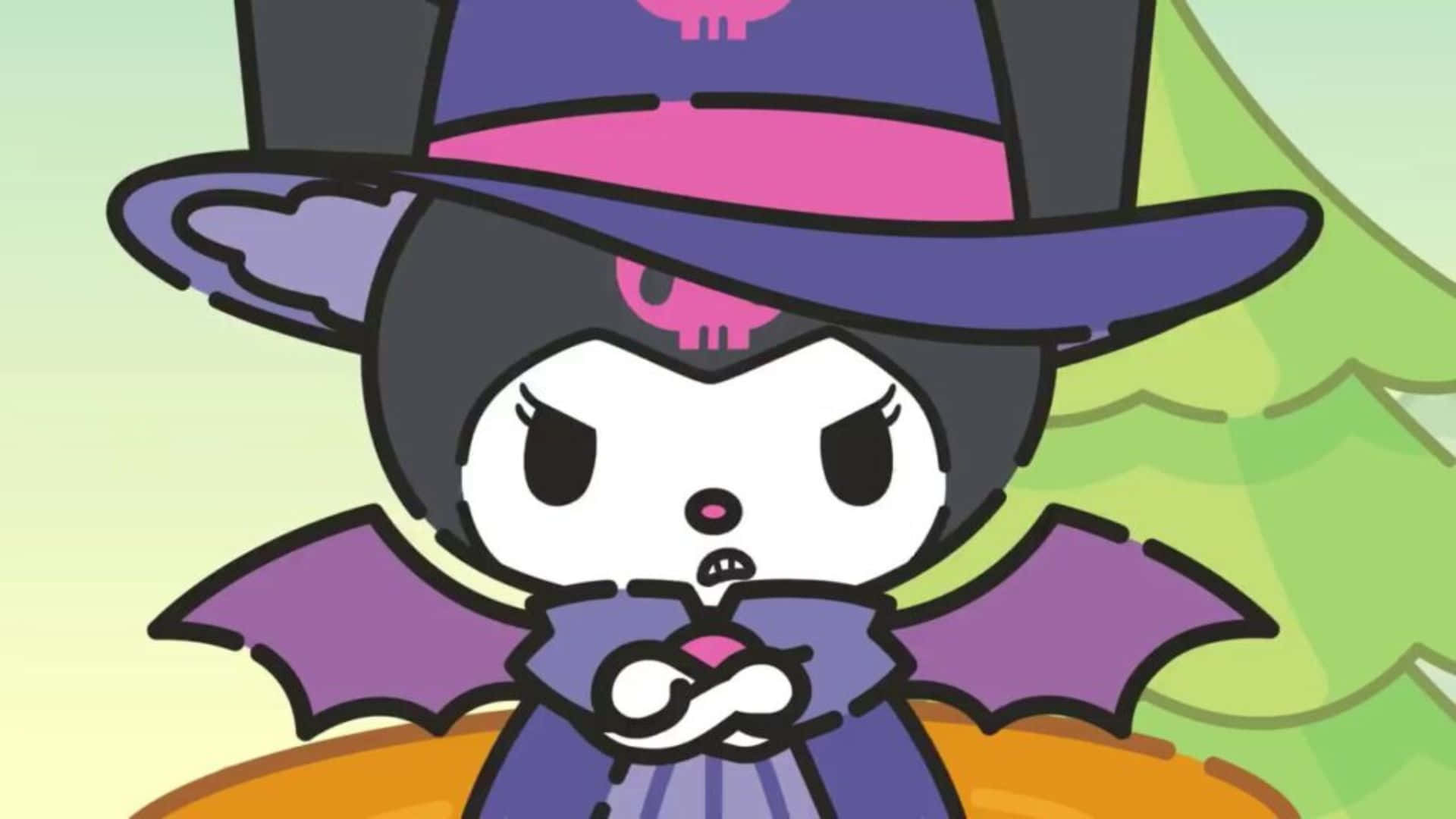 Aventuraespeluznante De Kuromi En Halloween Fondo de pantalla