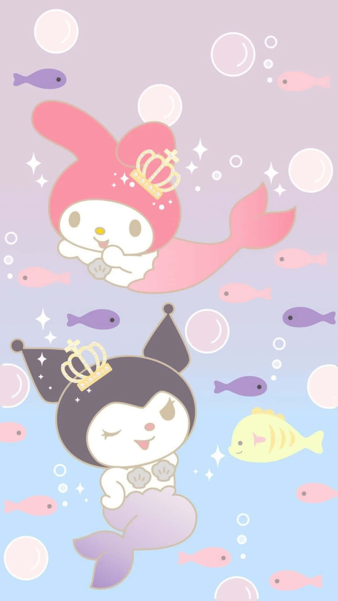 Get your hands on the trendy and stylish Kuromi Iphone today! Wallpaper