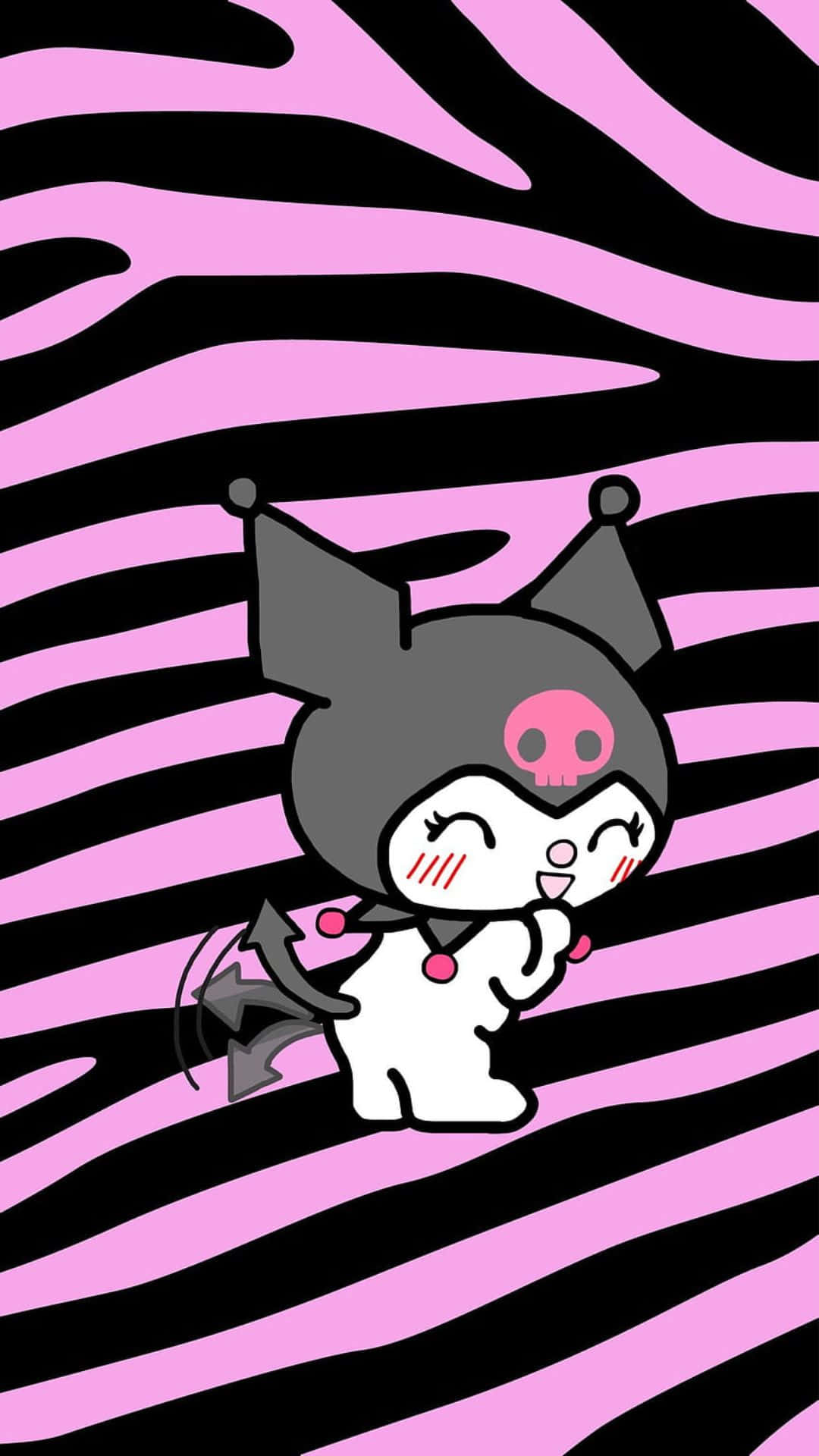 Kuromi Kawaii Magical Transformation Wallpaper