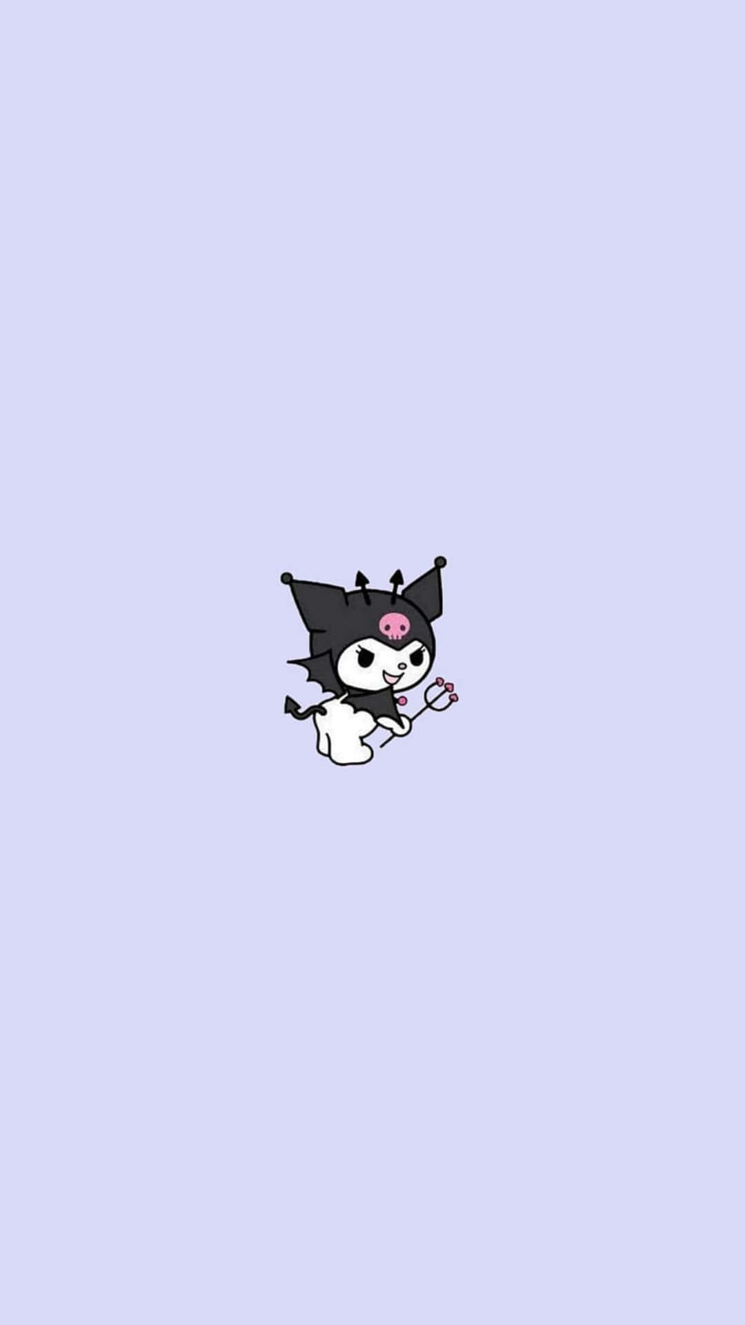 ¡atrévetea Disfrutar De La Diversión Y Emoción Con Kuromi Kawaii! Fondo de pantalla