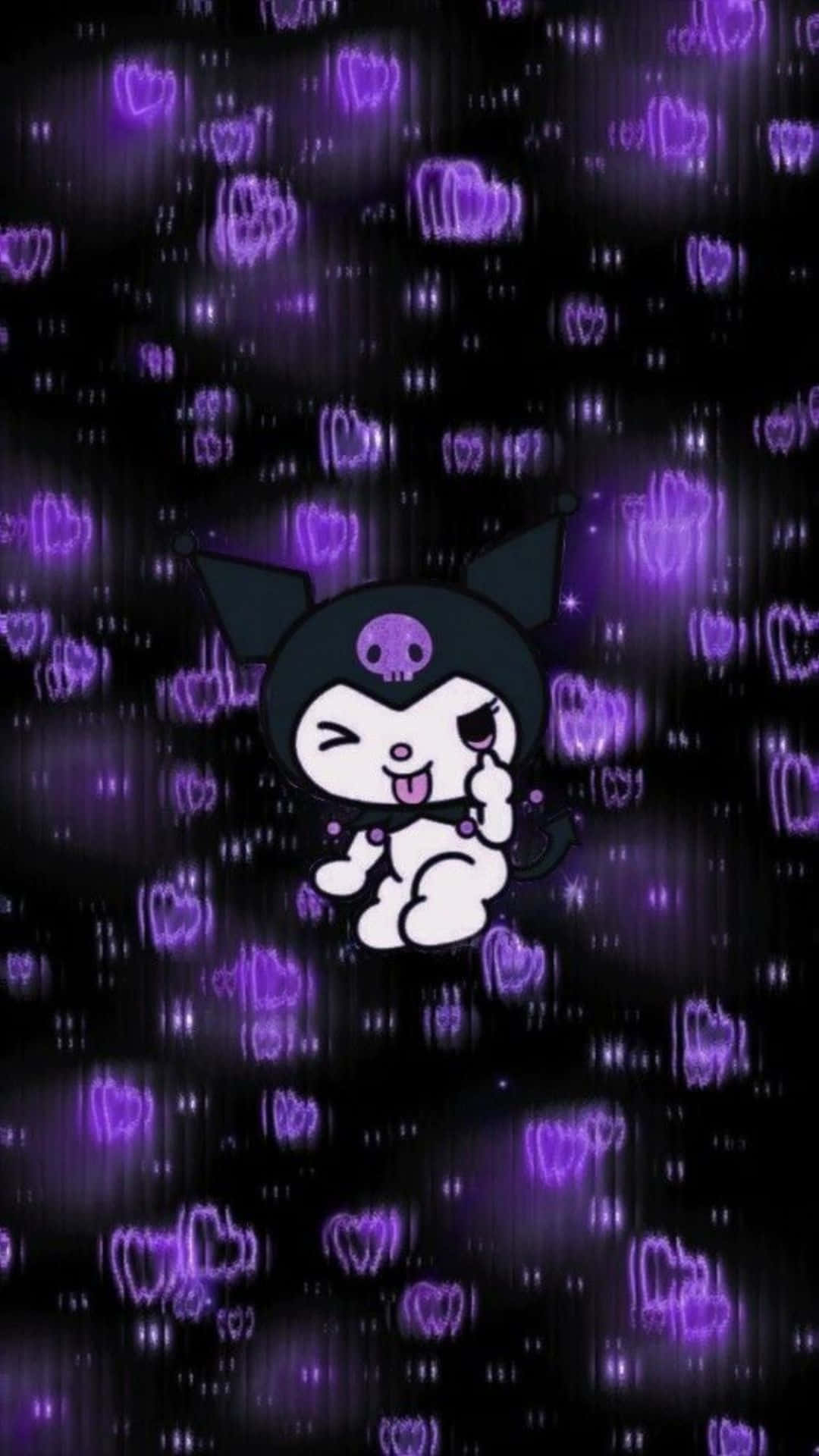 Kuromi, the stylish and mischievous Sanrio character Wallpaper