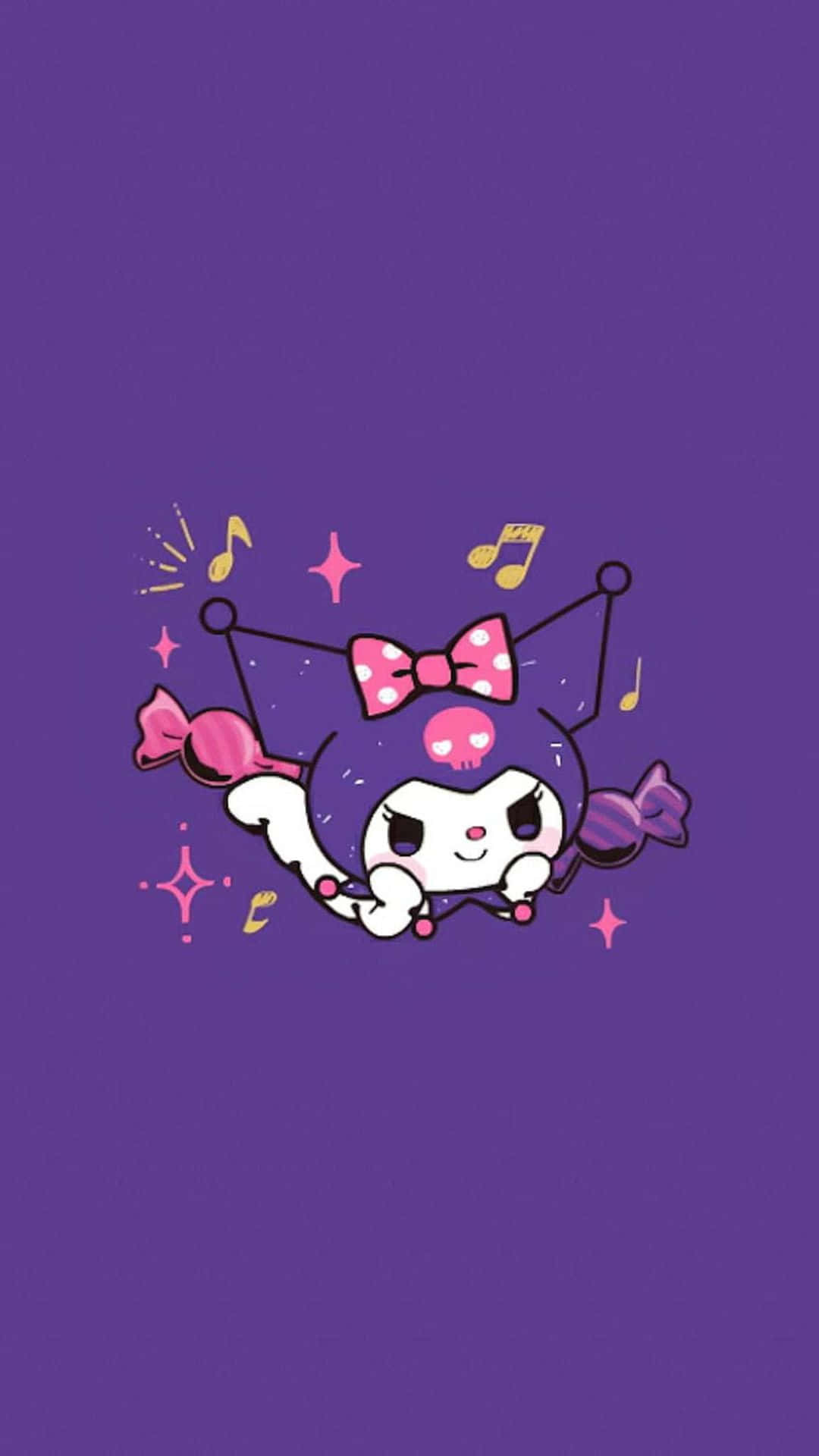 Adorable Kuromi Kawaii Wallpaper for your Phone Wallpaper