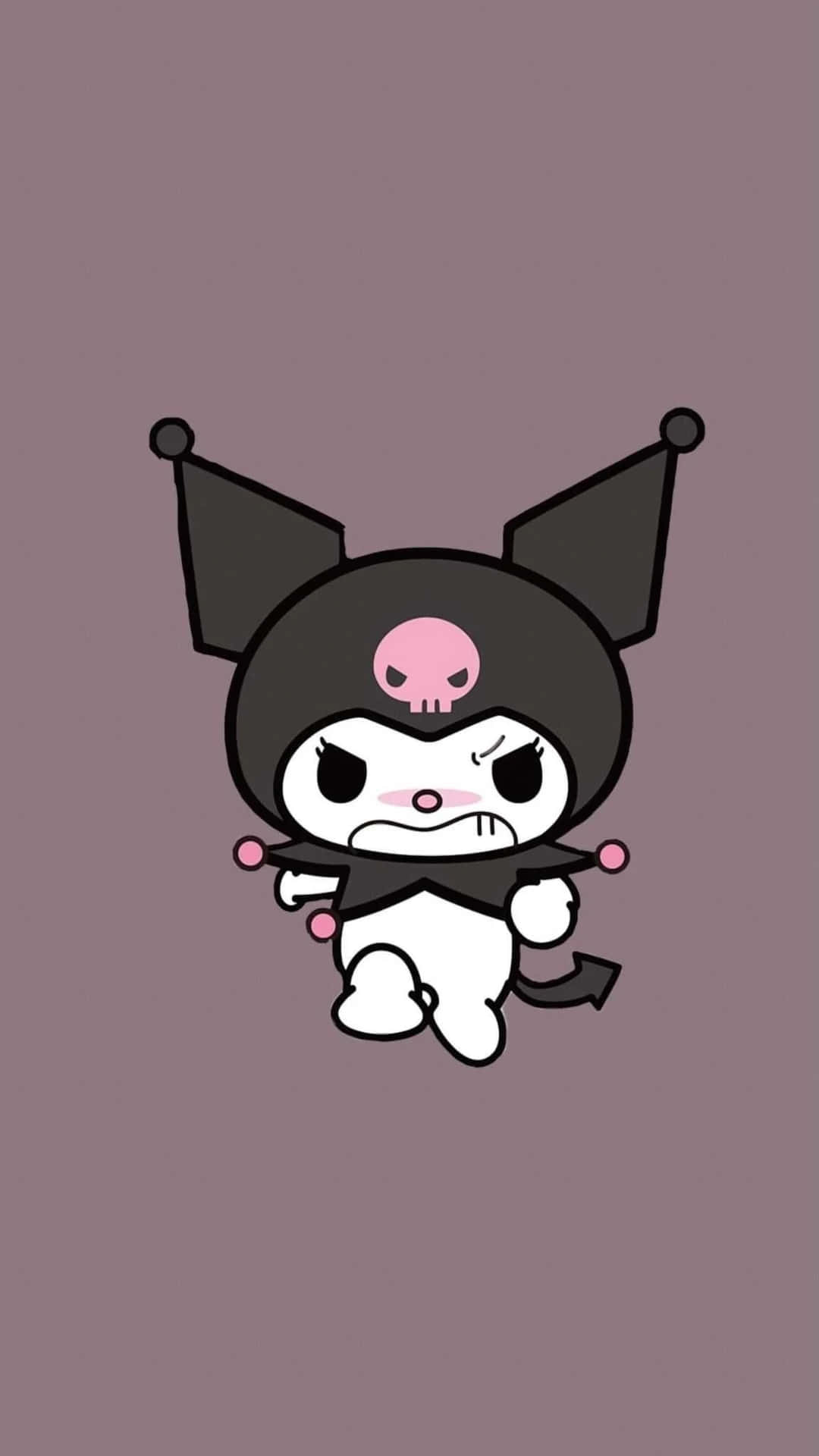 Kuromi Kawaii Sparkling Adventure Wallpaper