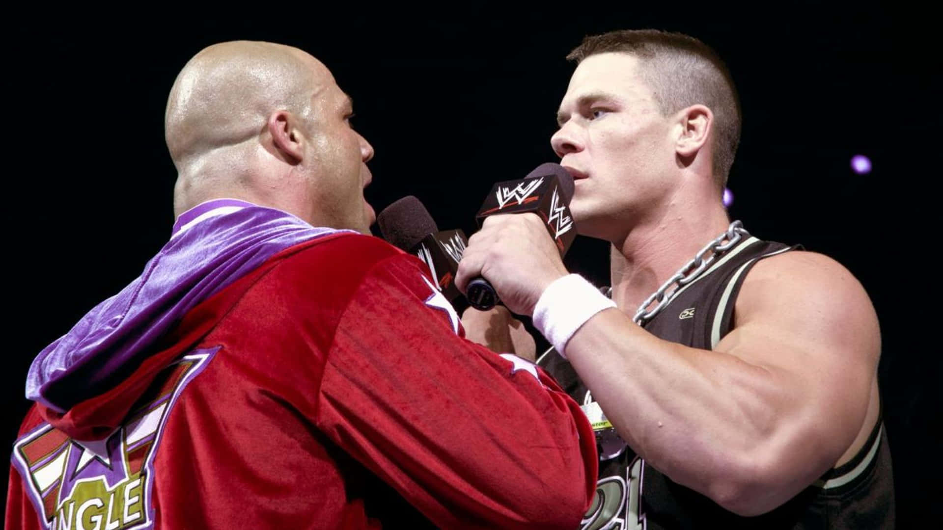 Kurt Angle And John Cena Wallpaper