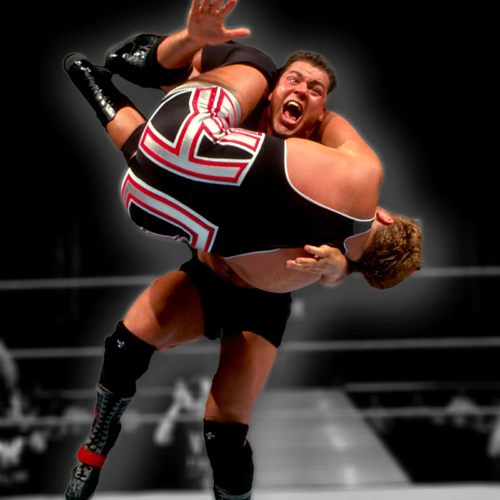 Kurt Angle And Owen Hart Slam Wallpaper