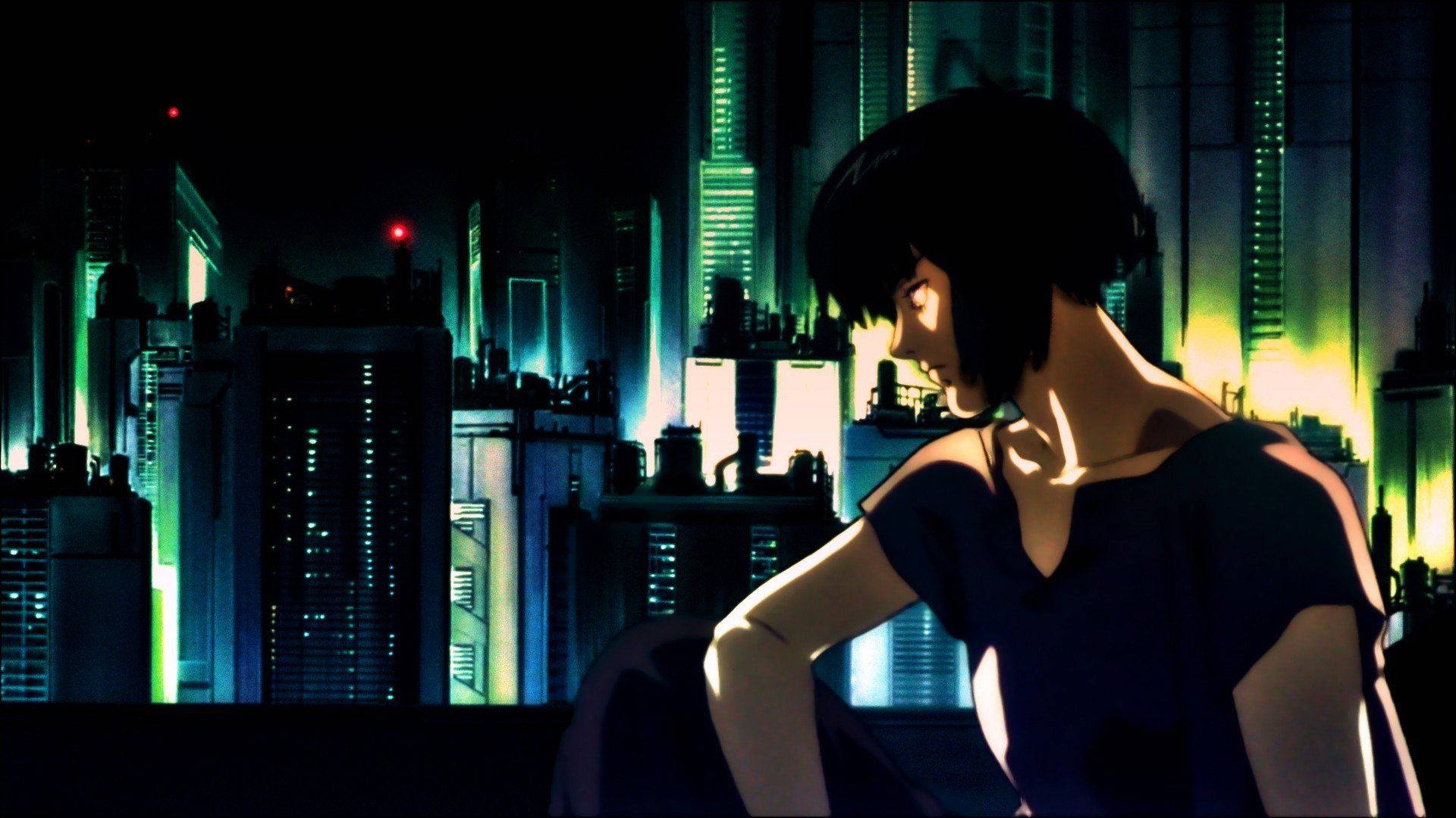 Kusanagi Ghost In The Shell Anime Background
