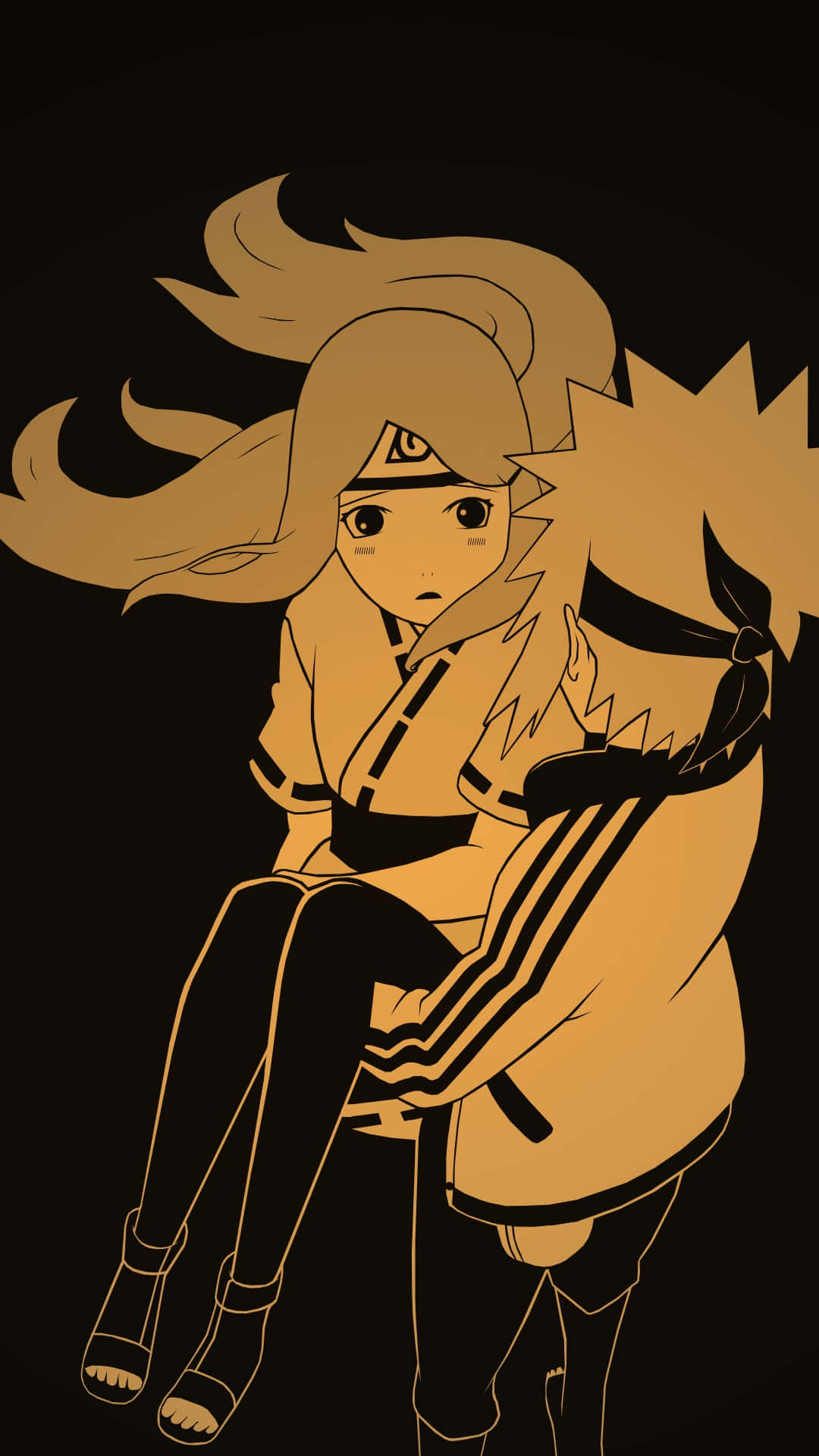 Kushina Uzumaki of The Naruto Series Wallpaper