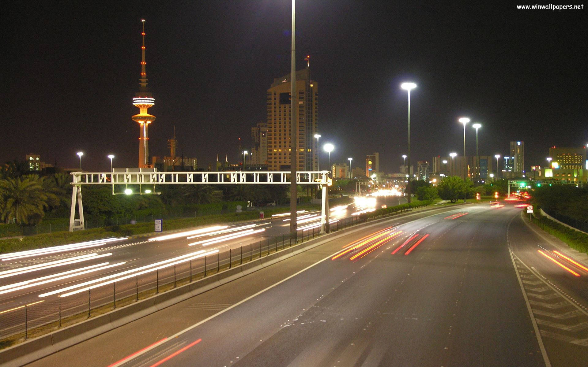 Kuwait Busy Road