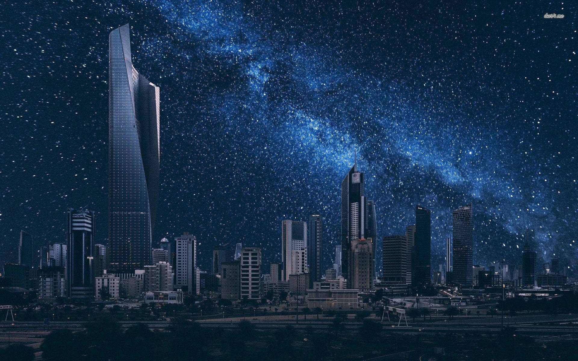 Kuwait Millions Of Stars Background