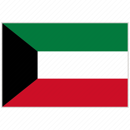 Kuwait National Flag PNG