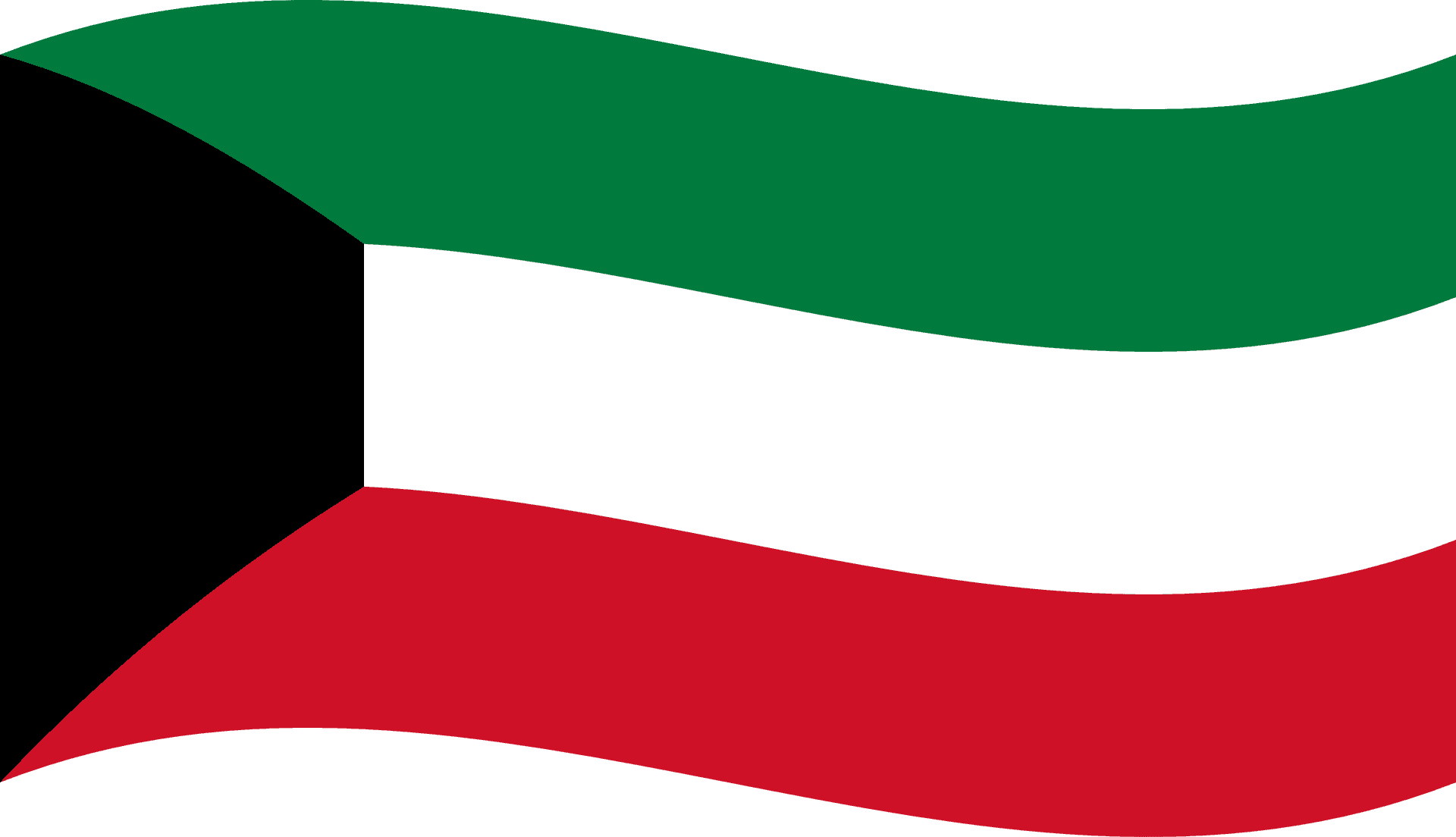 Kuwait National Flag PNG