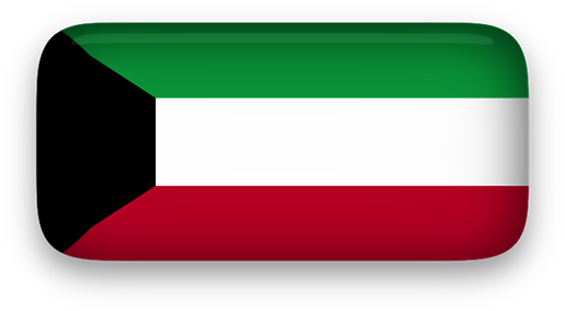 Kuwait National Flag Icon PNG