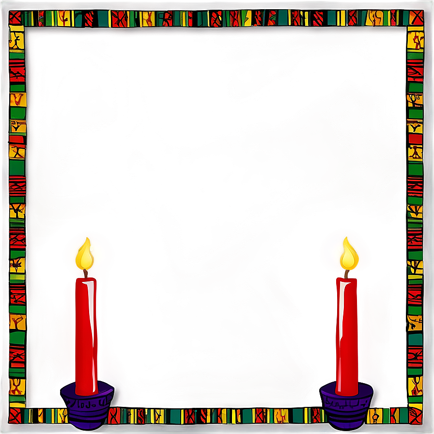 Kwanzaa Celebration Border Png Tek PNG