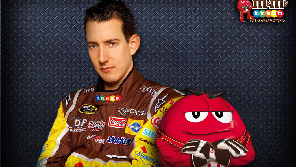 Kyle Busch And M&M's Wallpaper
