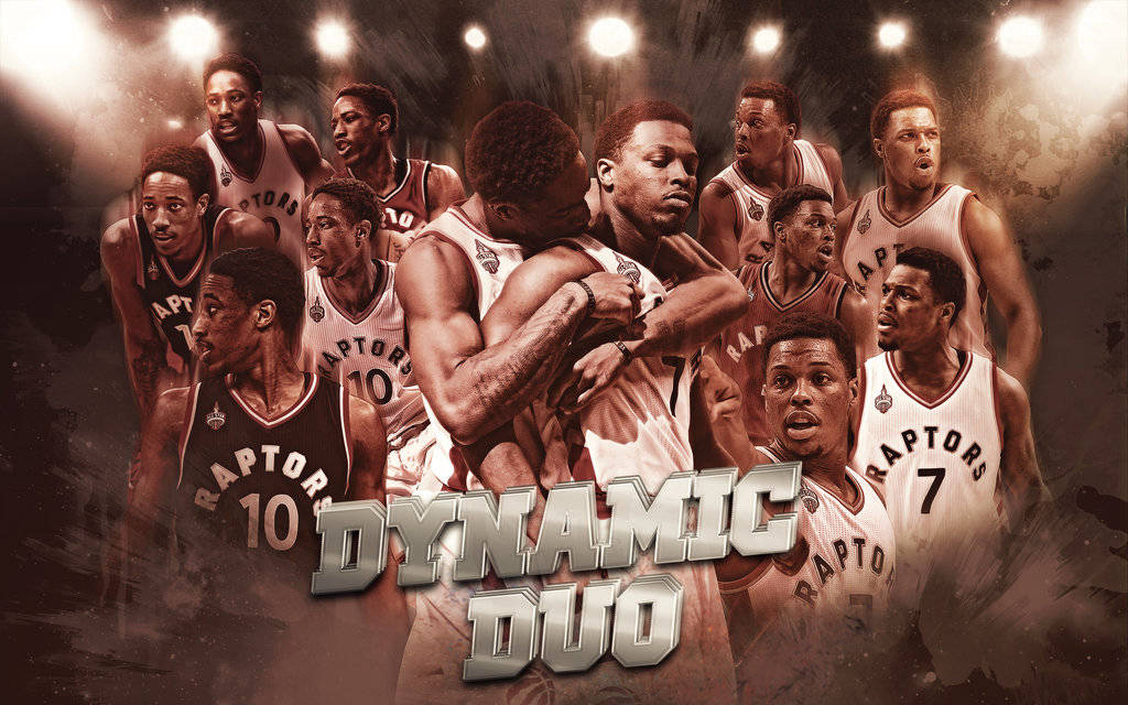 Kyle Lowry And Derozan Duo Wallpaper