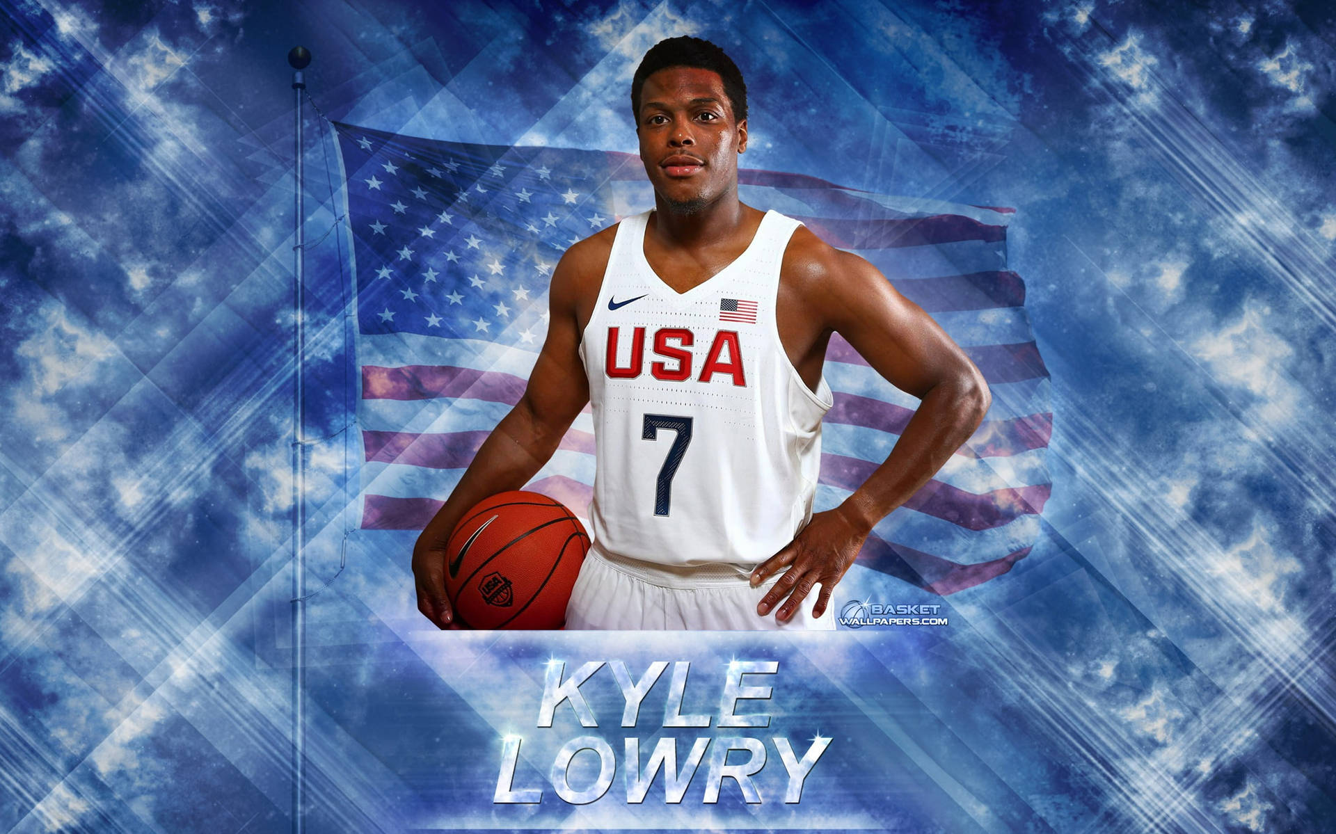 Kyle Lowry Team USA Tapet Wallpaper