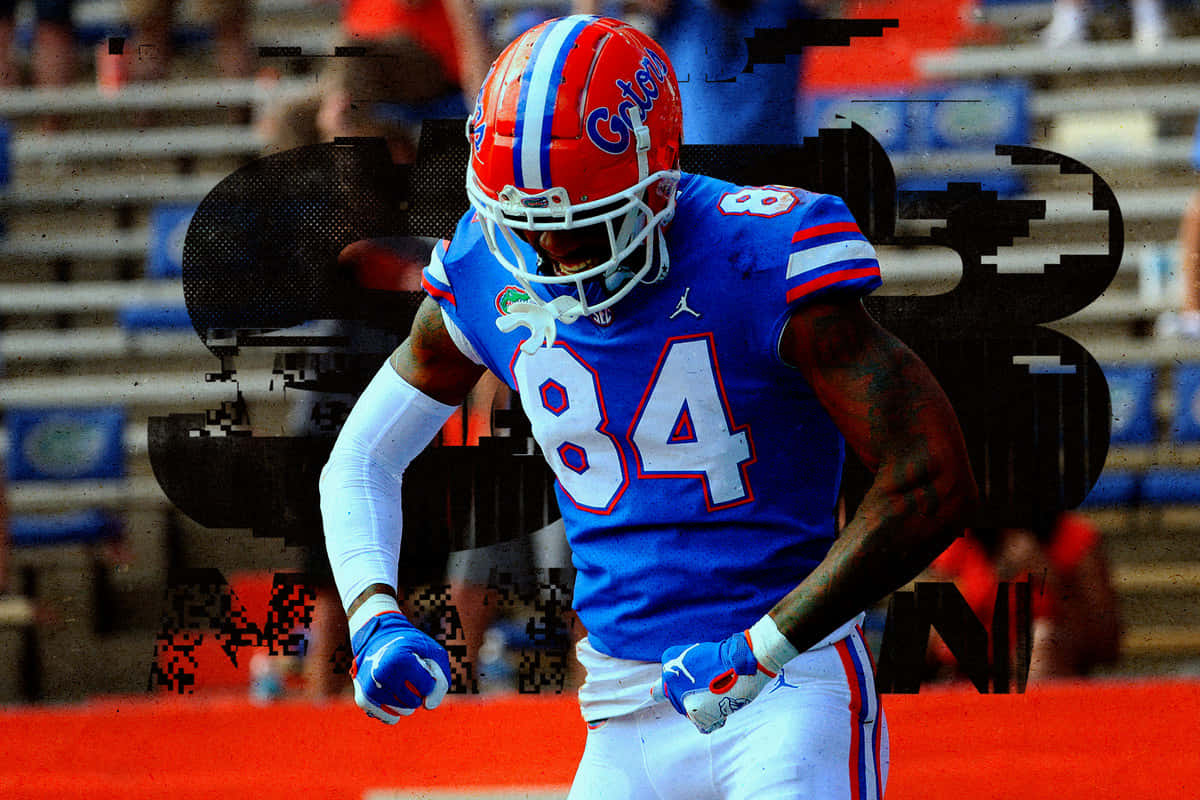 Kyle Pitts Florida Gators Football Action Wallpaper