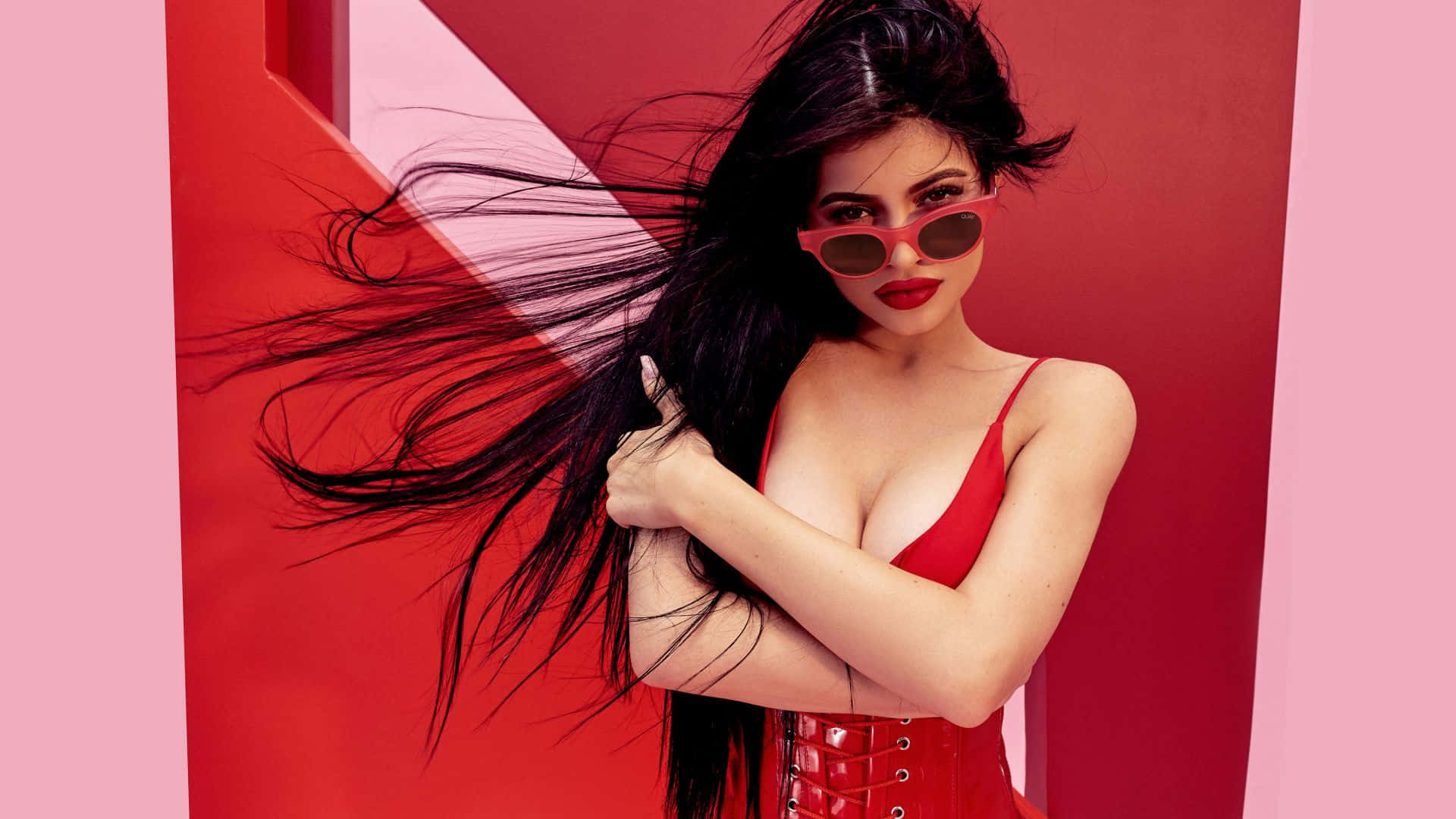 Kylie Jenner 4k Photoshoot Wallpaper