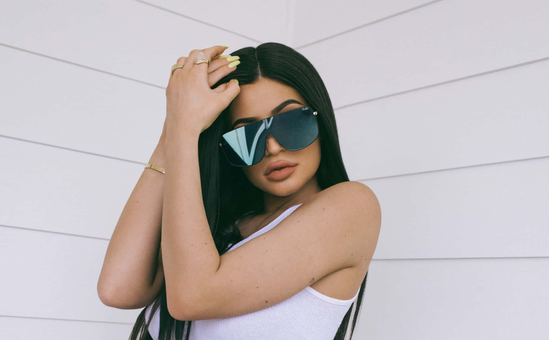 Kylie Jenner - Den digitale influencer og socialite Wallpaper