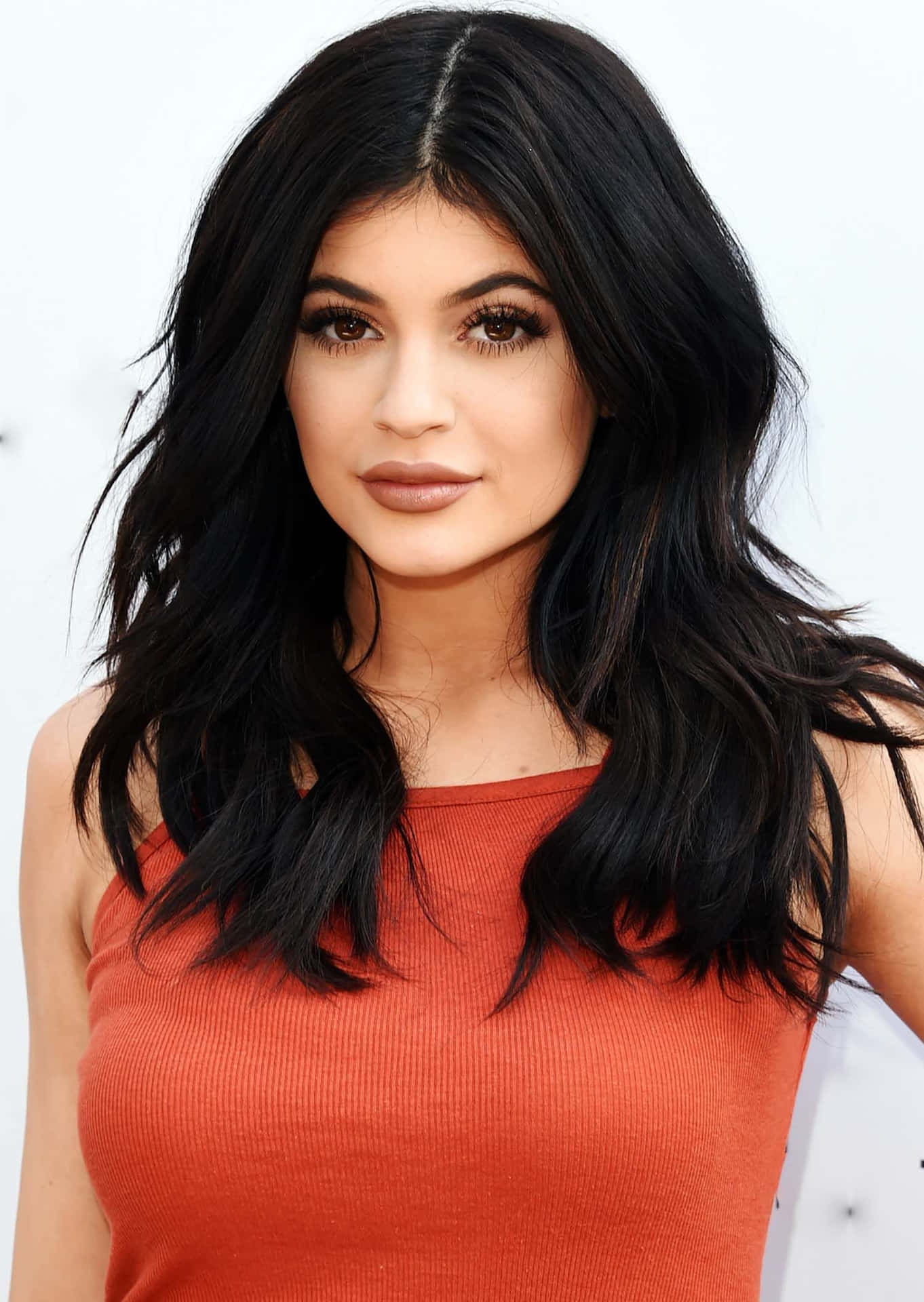 Kylie Jenner done up in head-to-toe glam.