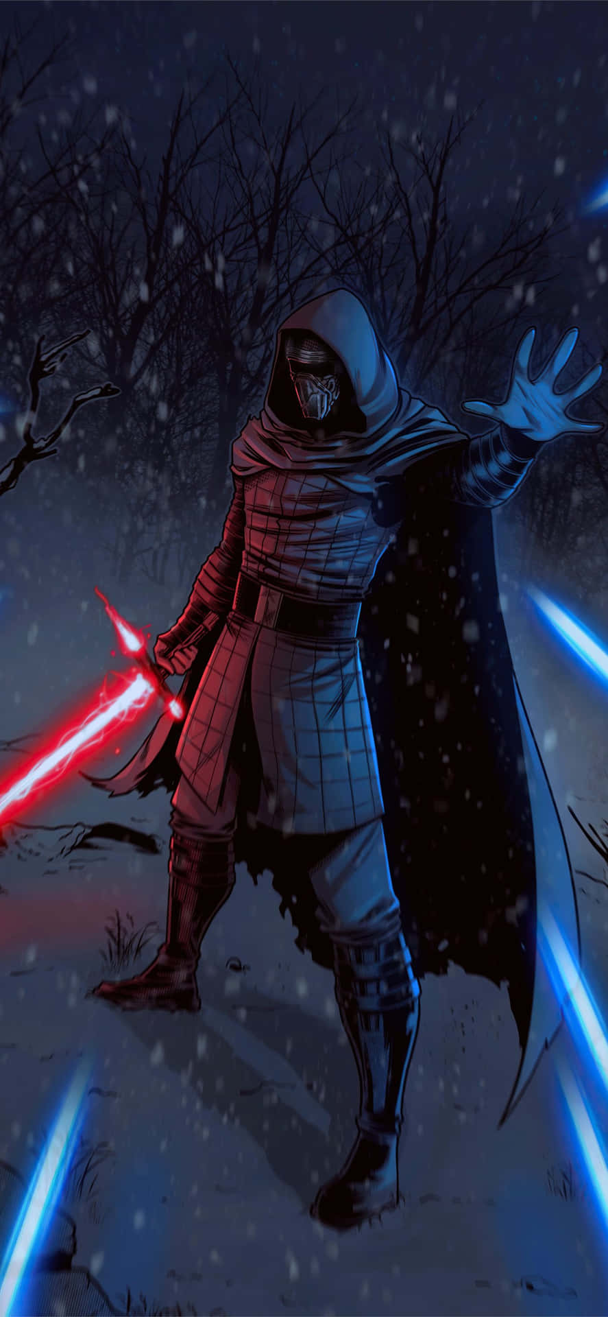 "Check out this awesome Kylo Ren iPhone wallpaper" Wallpaper