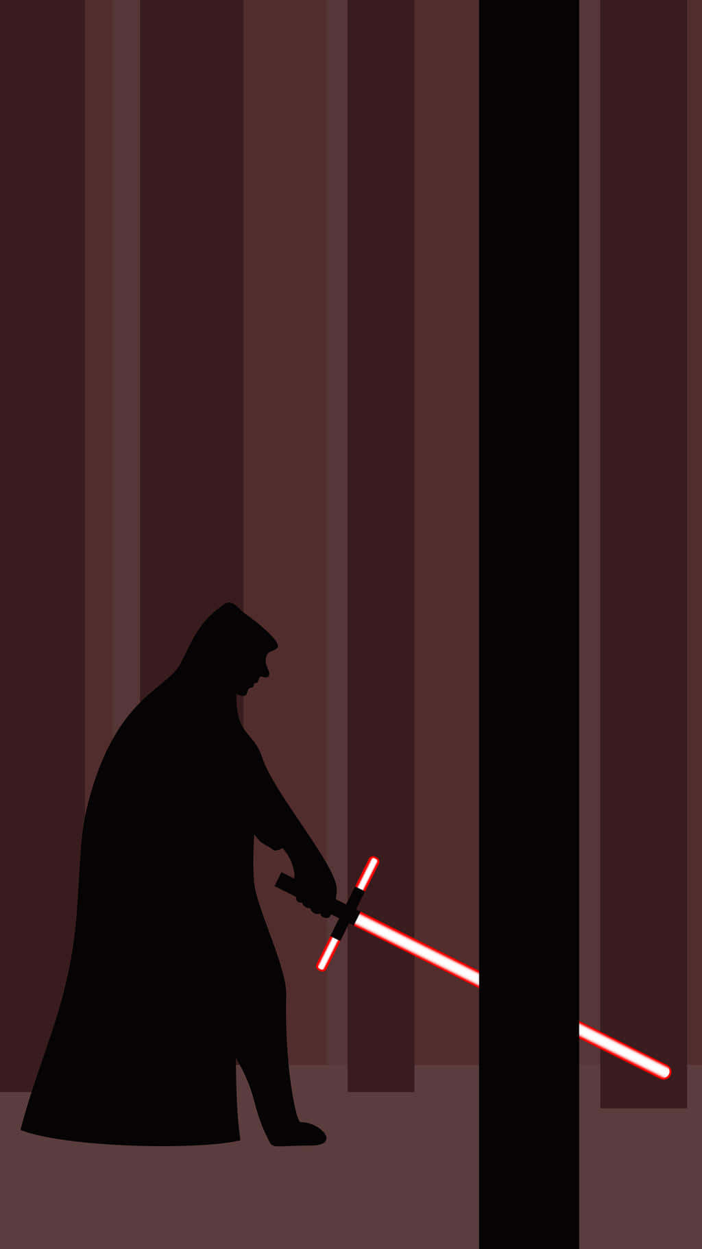 Enter the World of The Star Wars Universe with Kylo Ren's Iphone Wallpaper