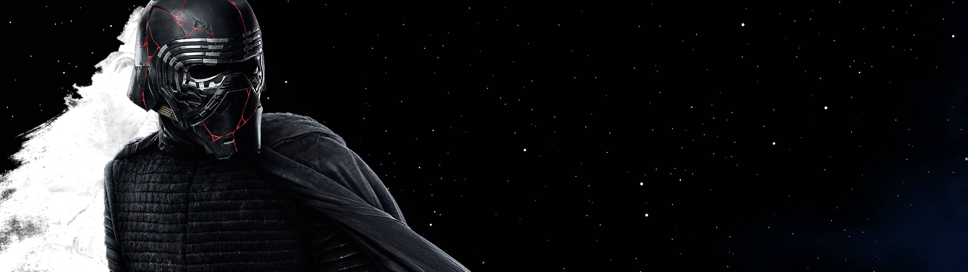 Kylo Ren Of Star Wars Dual Screen Wallpaper