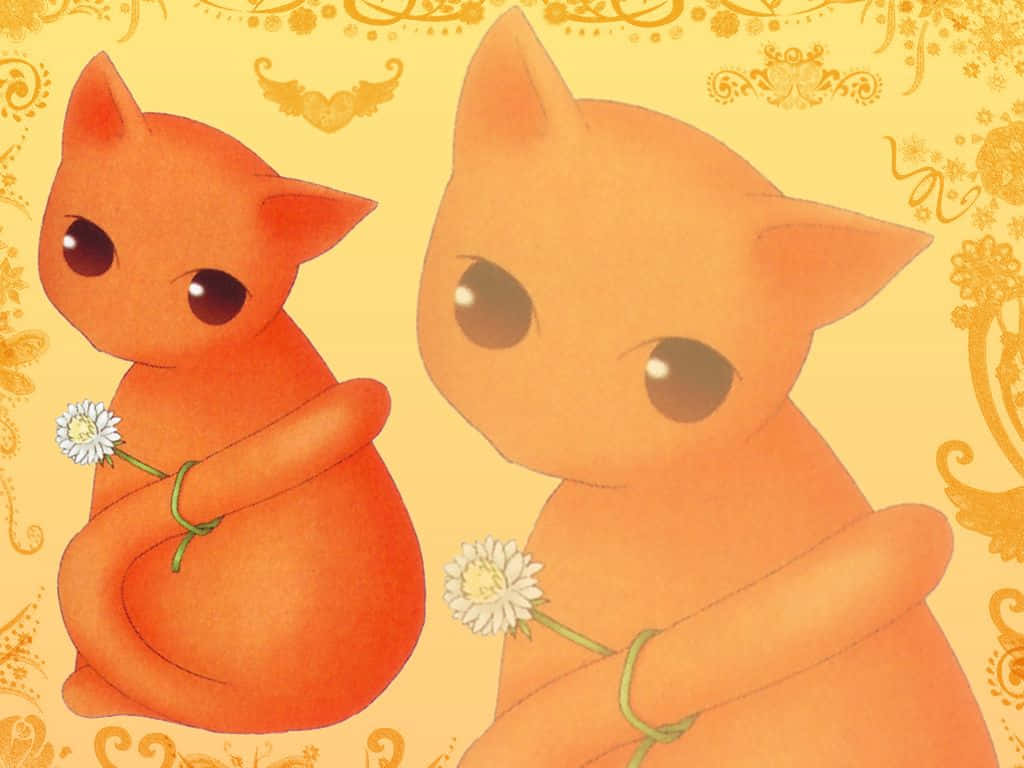 Kyo Sohma Cat Fruits Basket Anime Background