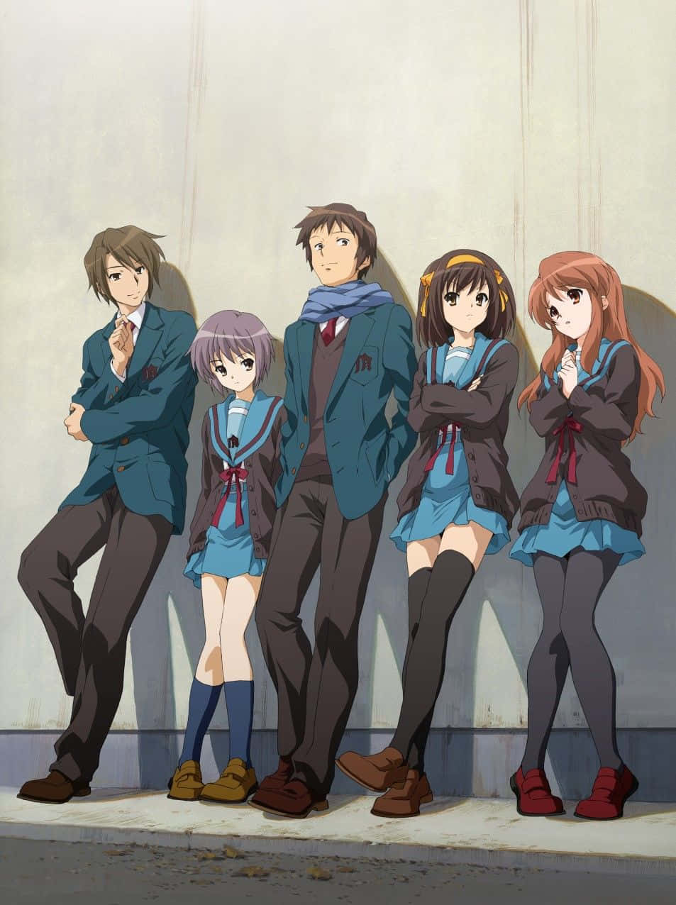 HD anime the melancholy of haruhi suzumiya suzumiya haruhi anime girls kyon  wallpapers | Peakpx