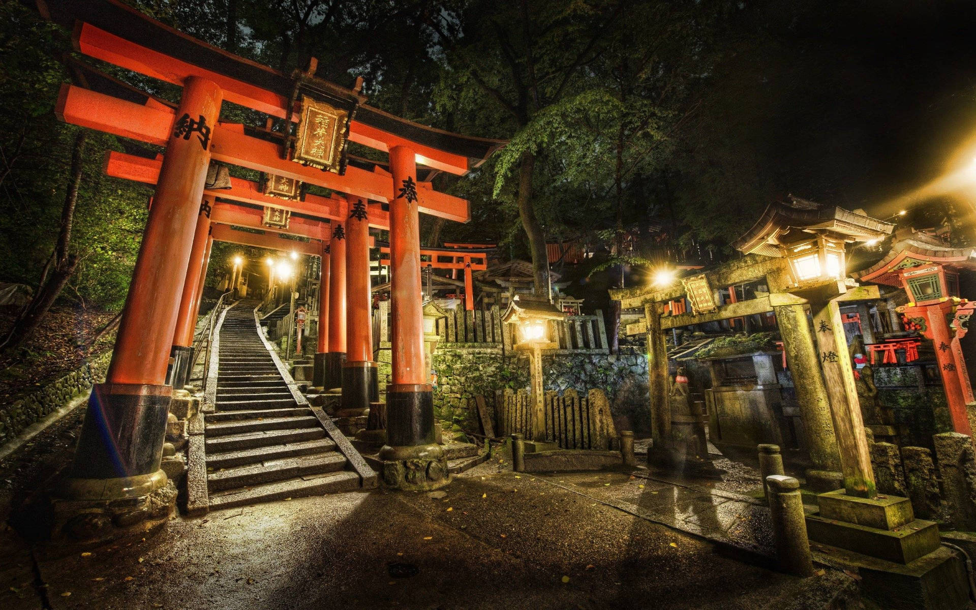 Kyoto Fushimi Inari Shrine Wallpaper