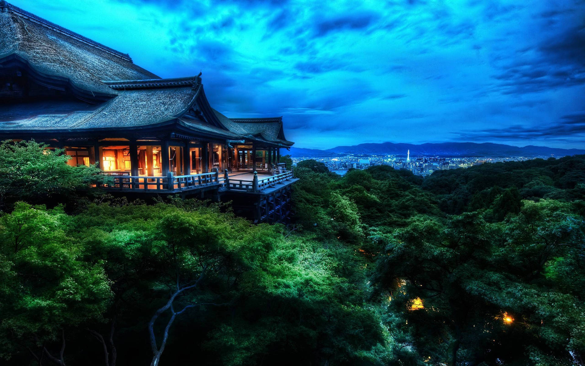 Kyoto Pure Water Temple Wallpaper