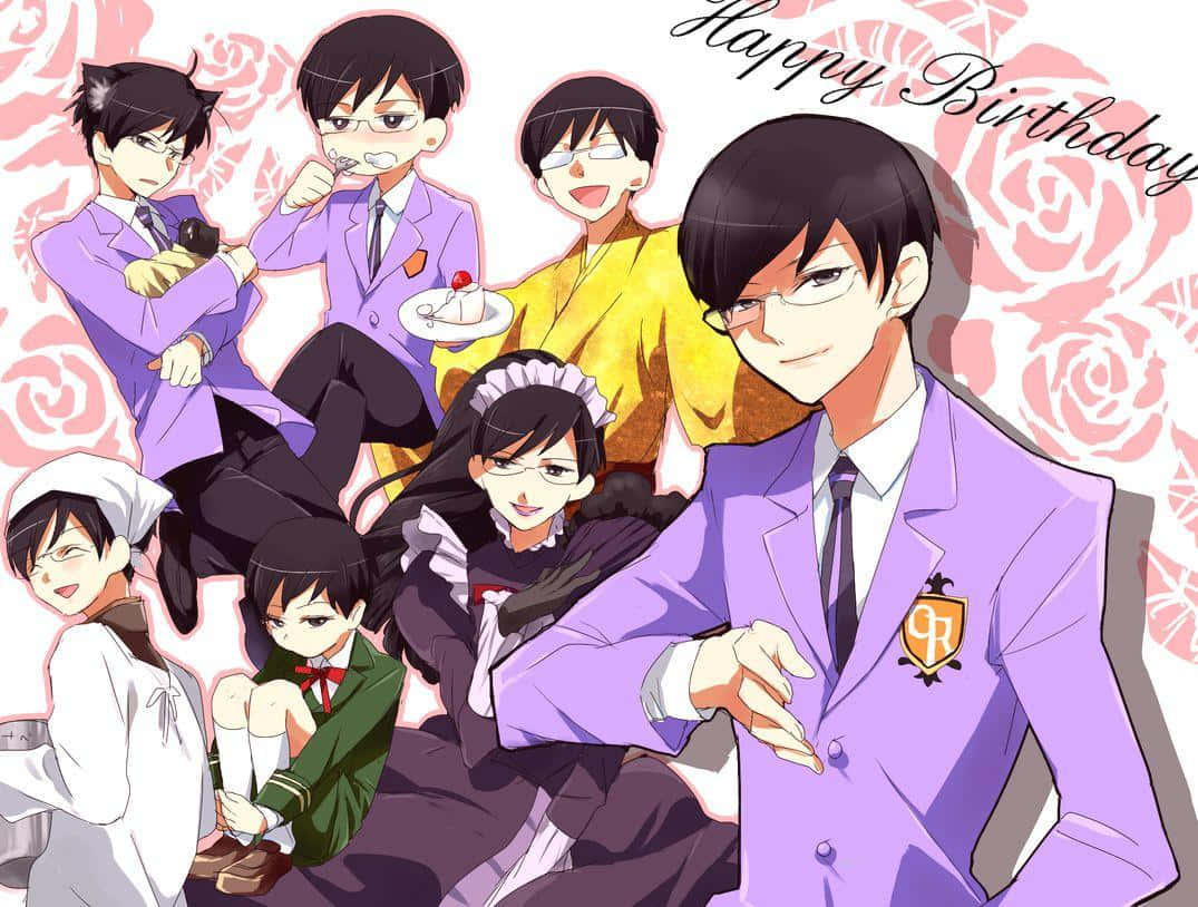 Kyoya Ootori, thoughtful and elegant Wallpaper